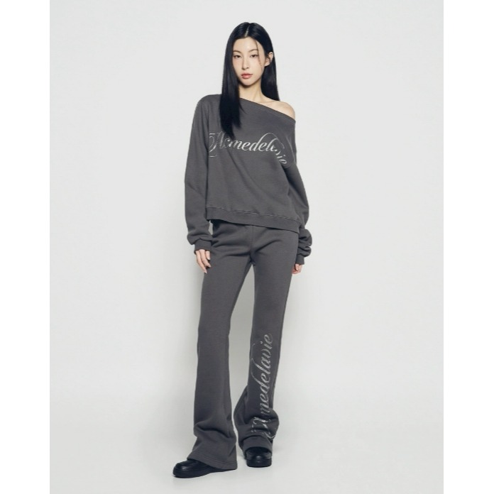 [季末出清款 限量閃購 2026.02.18 中午 12:00收單] 2026 ADLV 女款 LOGO設計小喇叭長褲-規格圖7