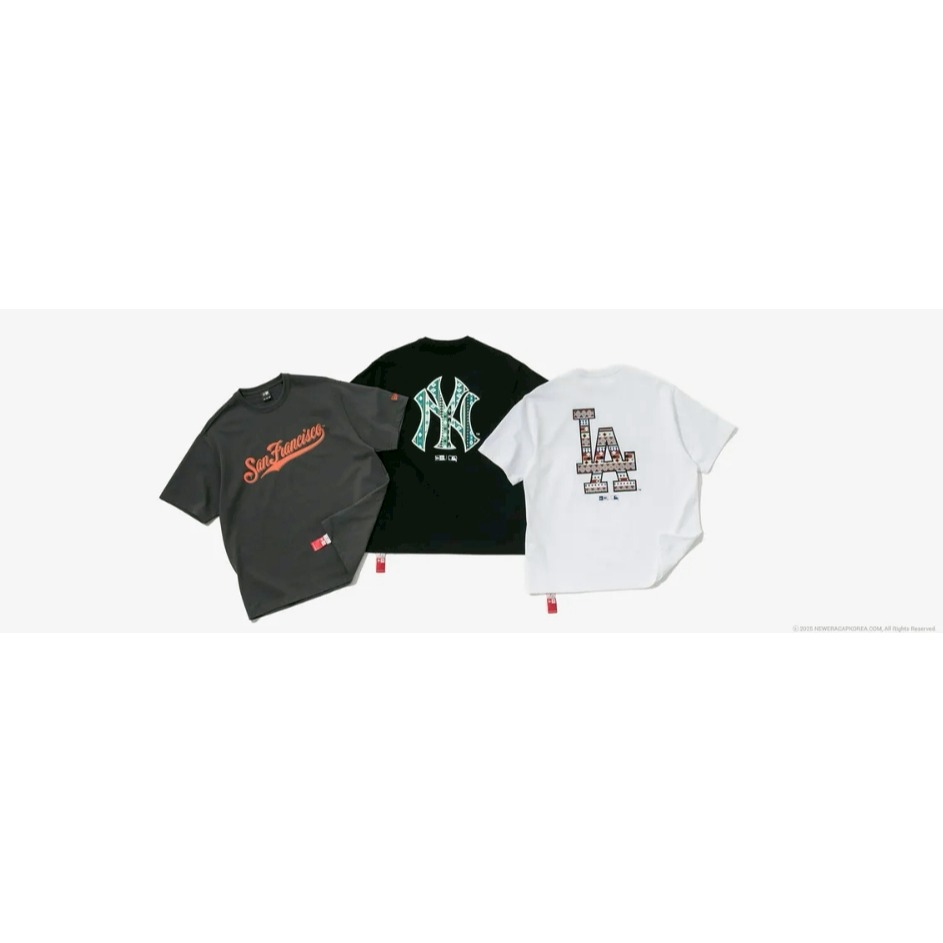 [特惠閃購!!][預購 2026.03.14 中午 12:00收單]2026韓國 NEW ERA 圖騰LOGO短袖上衣-規格圖8