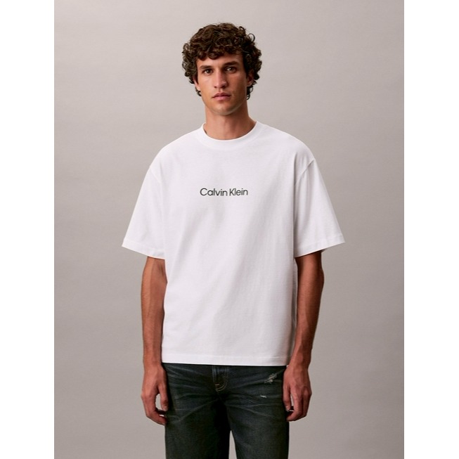 [特惠閃購!!][預購 2026.03.14 中午12:00收單]2026韓國 Calvin Klein  LOGO短袖-細節圖4