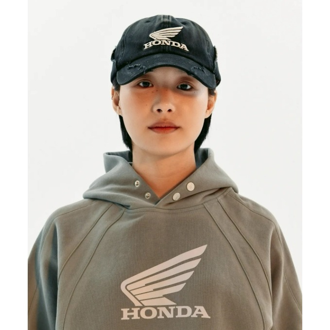 [韓國打折ing][預購 每周日中午 12:00收單] 2026 韓國  HONDA 縫線牛仔棒球帽-細節圖4