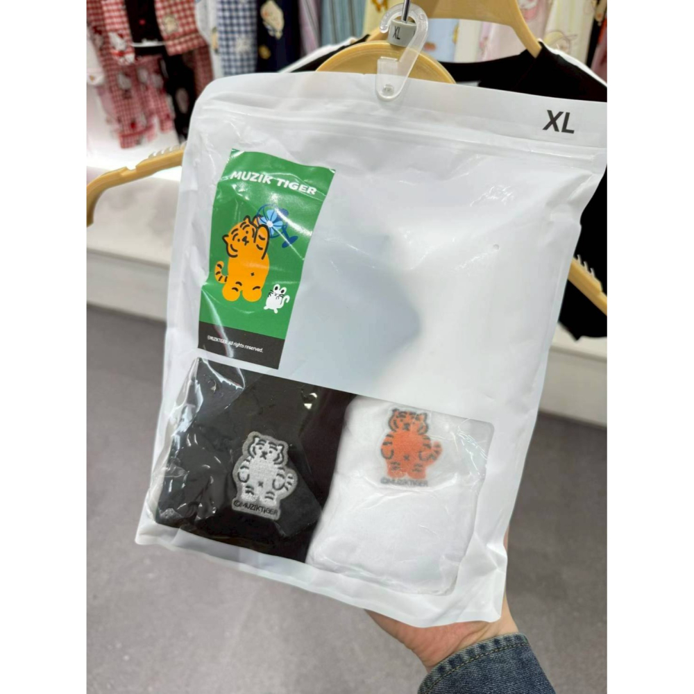 [韓國打折ing][預購 每周日中午 12:00收單] 2026 韓國 SPAO 躺肥虎短袖上衣 1+1兩件組-細節圖2