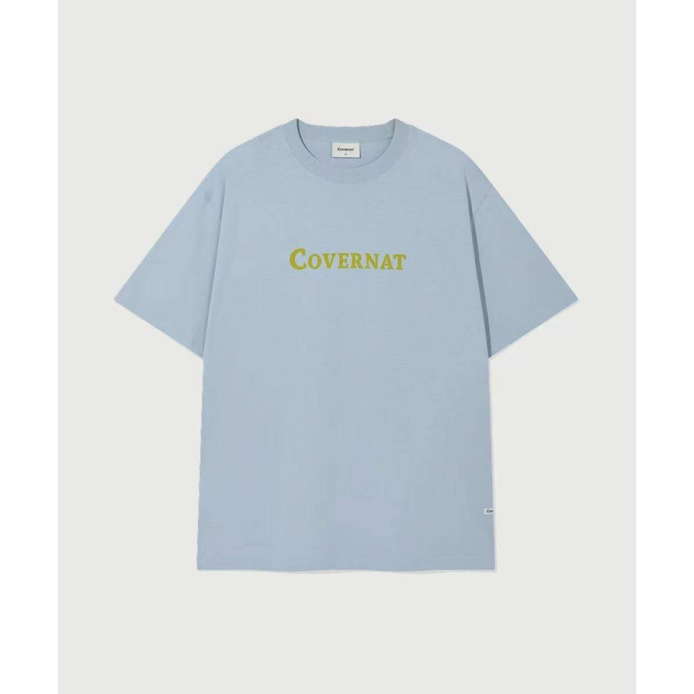 [ 韓國打折ing][預購 每周日中午 12:00收單] 2026 韓國 COVERNAT 大標LOGO上衣-細節圖3