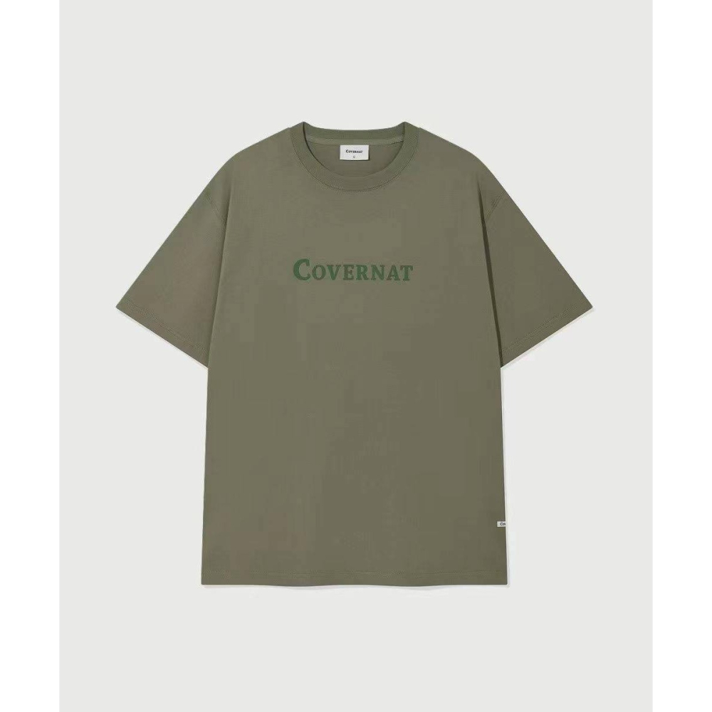 [ 韓國打折ing][預購 每周日中午 12:00收單] 2026 韓國 COVERNAT 大標LOGO上衣-細節圖4