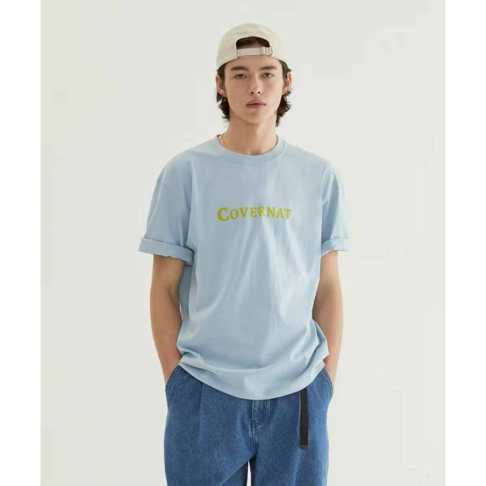 [ 韓國打折ing][預購 每周日中午 12:00收單] 2026 韓國 COVERNAT 大標LOGO上衣-細節圖7