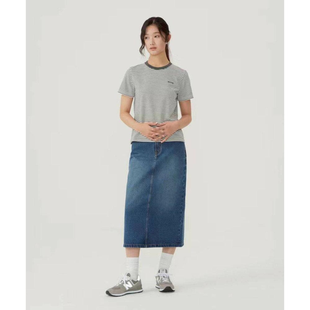 [韓國打折ing][預購 每周日中午 12:00收單] 2026 韓國 COVERNAT 女款條紋上衣-細節圖3