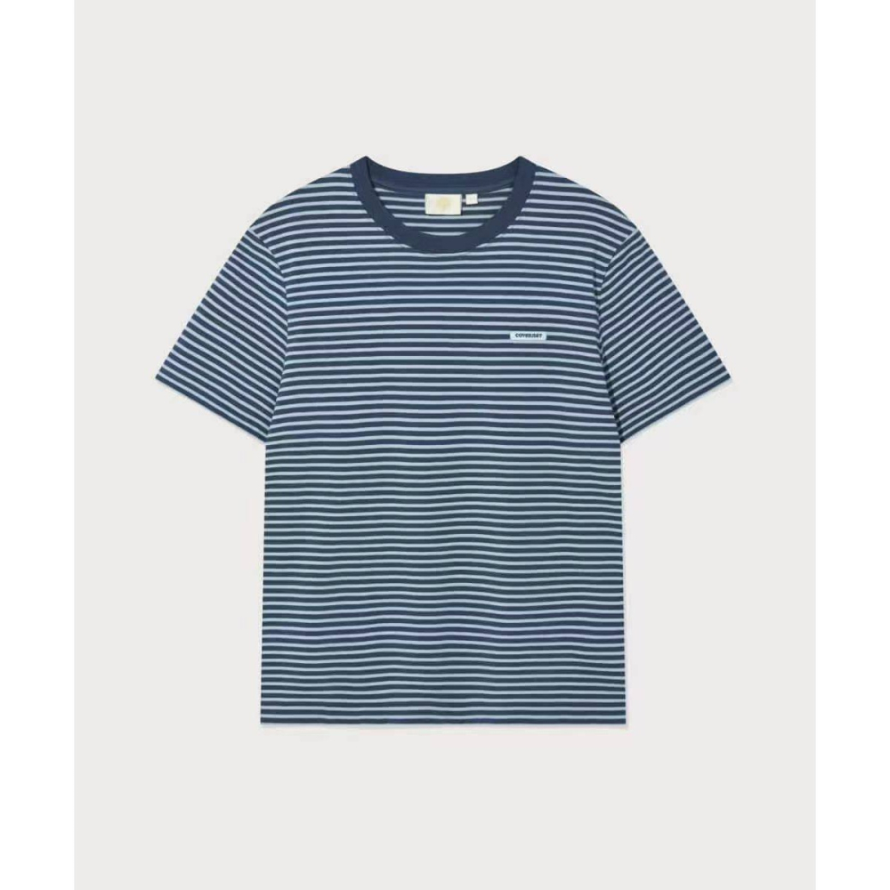 [韓國打折ing][預購 每周日中午 12:00收單] 2026 韓國 COVERNAT 女款條紋上衣-細節圖6