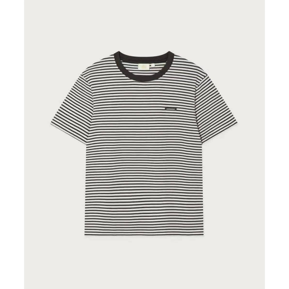 [韓國打折ing][預購 每周日中午 12:00收單] 2026 韓國 COVERNAT 女款條紋上衣-細節圖8