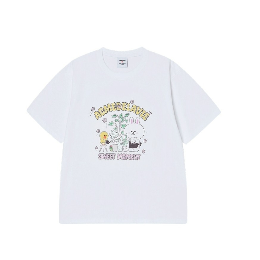 [預購 每周日中午 12:00收單] 2026 韓國 ADLV X LINE 聯名系列短袖上衣-sweet moment-規格圖7