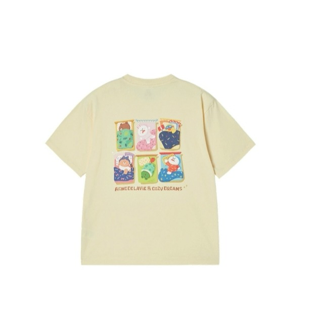 [預購 每周日中午 12:00收單] 2026 韓國  ADLV X LINE 聯名系列短袖上衣-dreams-規格圖11