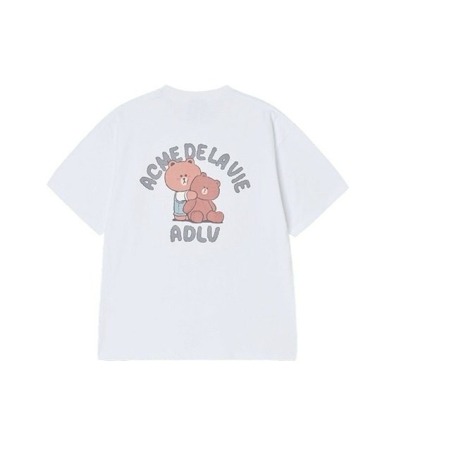 [預購 每周日中午 12:00收單] 2026 韓國  ADLV  X  LINE 聯名系列短袖上衣-熊大-規格圖9