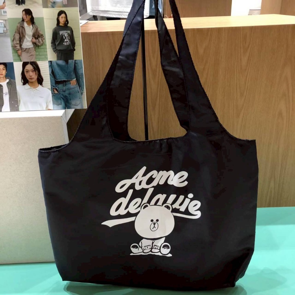 [預購 每周日中午 12:00收單] 2026 韓國  ADLV X LINE 聯名系列 肩背購物袋-規格圖7