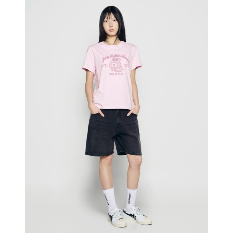 [預購 每周日中午 12:00收單] 2026 韓國  ADLV  X  LINE 聯名系列短袖上衣－－－變裝熊大-細節圖5