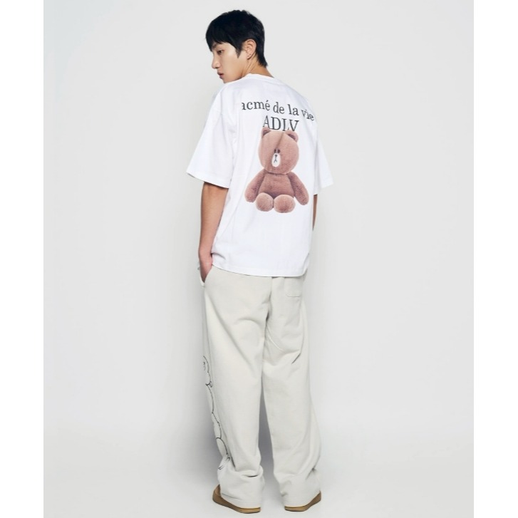 [預購 每周日中午 12:00收單 ] 2026 韓國 ADLV X LINE 聯名系列短袖上衣(男女皆可)-細節圖7