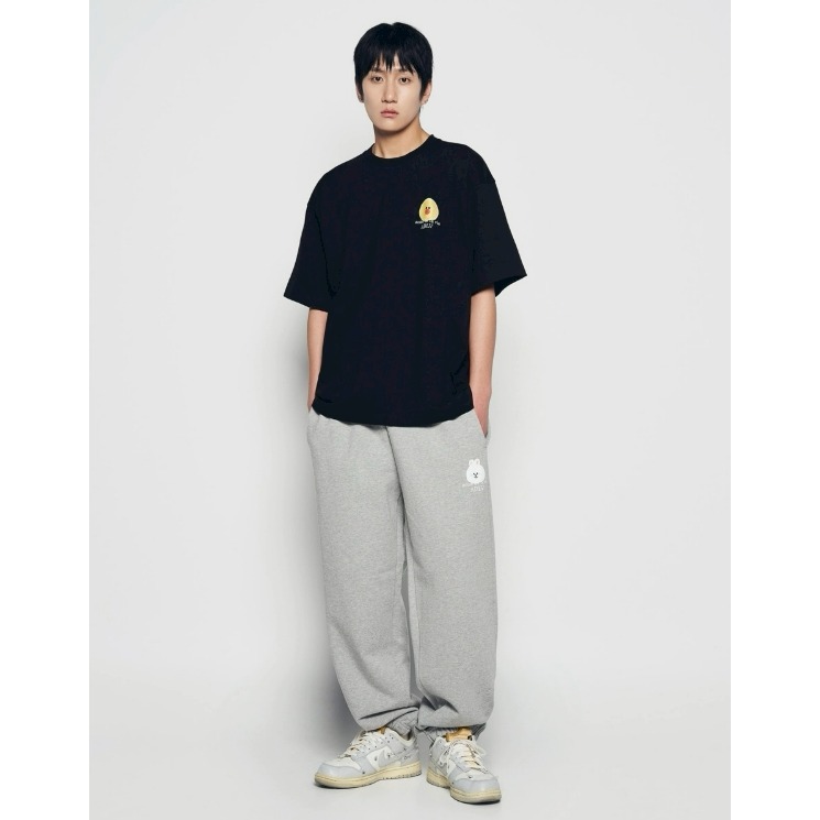 [預購 每周日中午 12:00收單 ] 2026 韓國 ADLV X LINE 聯名系列短袖上衣(男女皆可)-細節圖8