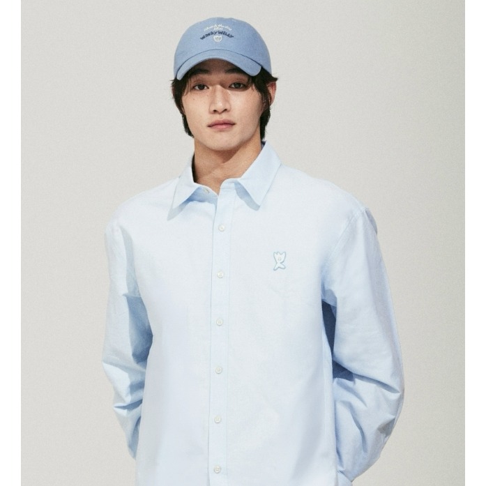 [預購 每周日中午 12:00收單] 2026 韓國 時尚配件  WACKY WILLY 火炬人 單寧棒球帽-細節圖5