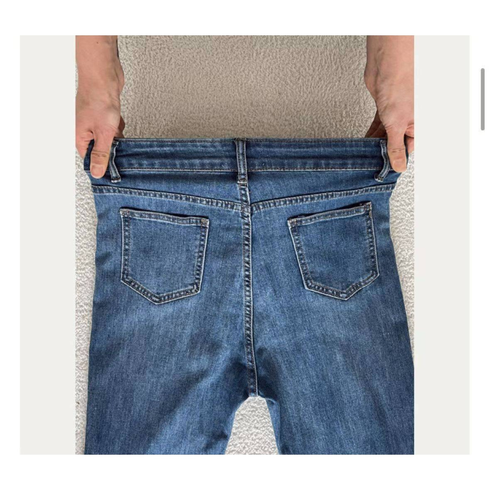 [預購 每周日中午 12:00收單] 2026 韓國 春夏女裝 縫線設計小喇叭牛仔褲-細節圖4