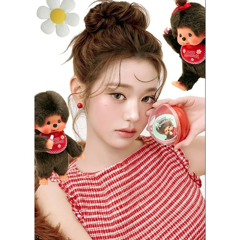 [預購 每周日中午 12:00收單] 2026 韓國 AMUSE × Monchhichi 限量聯名快閃美妝迷你扭蛋套裝-細節圖3