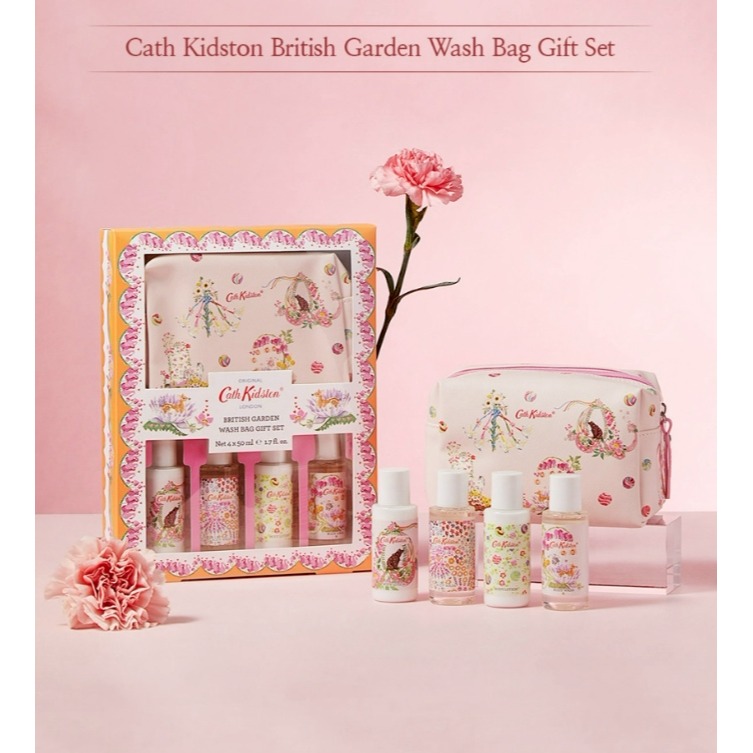 [預購 每周日中午 12:00收單] 2026 韓國 CATH KIDSTON  英倫花園盥洗收納禮盒組-細節圖6