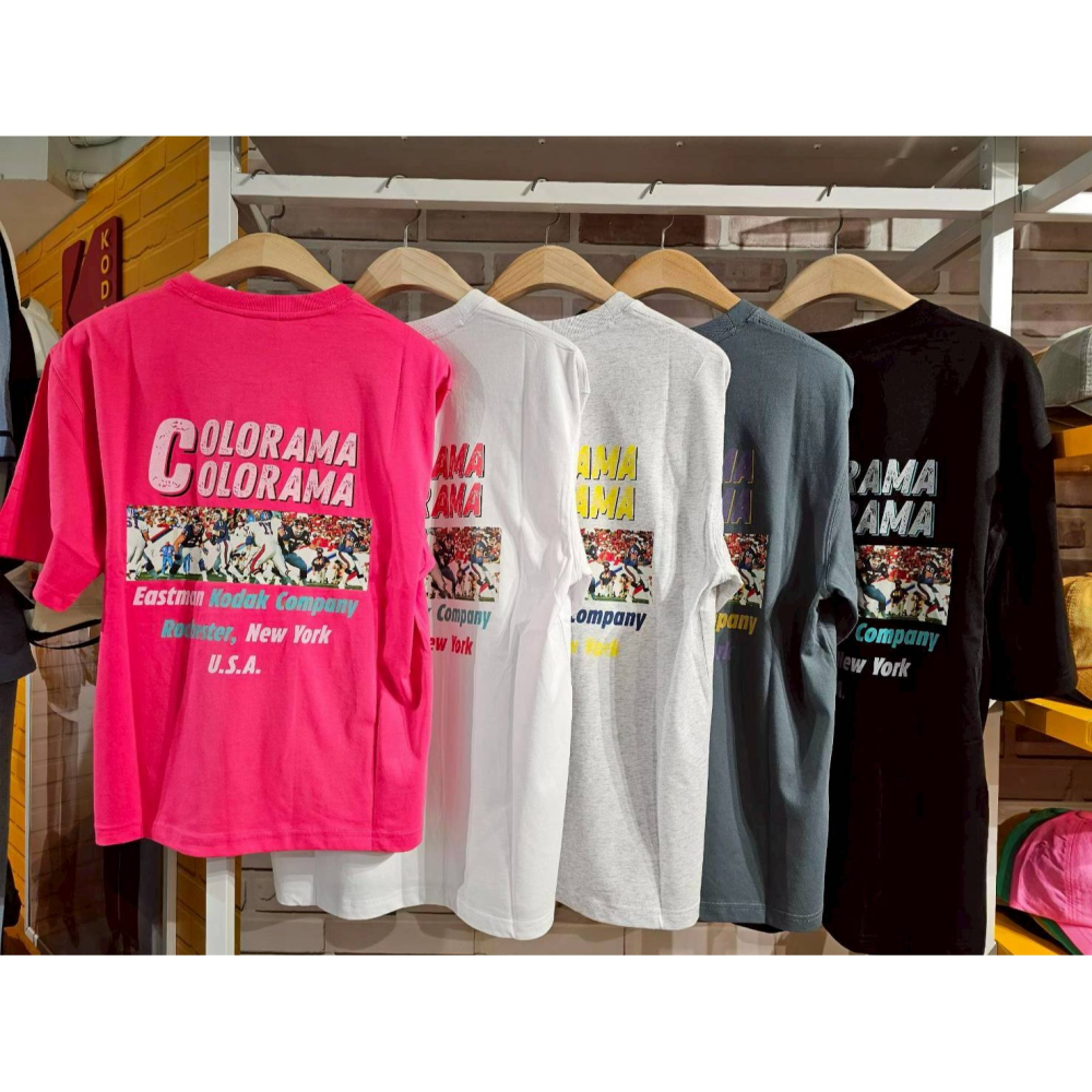 [預購 每周日中午 12:00收單] 2026 韓國 KODAK 26春夏新品  COLORAMA 涼感上衣-細節圖8