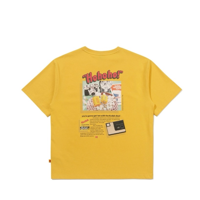 [預購 每周日中午 12:00收單] 2026 韓國 KODAK 26春夏新品  海報上衣-細節圖3