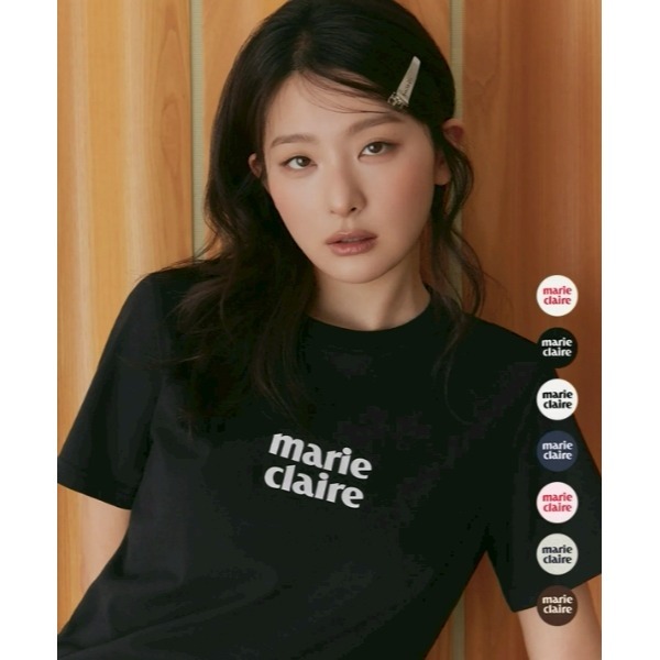 [預購 每周日中午 12:00收單] 2026 韓國 MARIE CLAIRE  小標LOGO 上衣-細節圖10