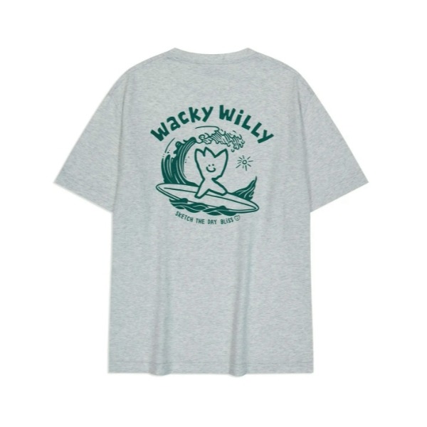 [韓國打折ing][預購 每周日中午 12:00收單] 2026 韓國 WACKY WILLY 火炬人  衝浪上衣-規格圖4