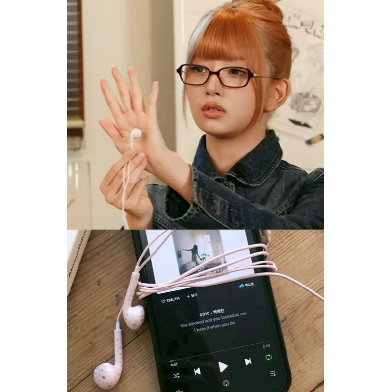 [預購 每周日中午 12:00收單] 2026 韓國 IVE REI同款~Almostblue 星星有線耳機-細節圖11