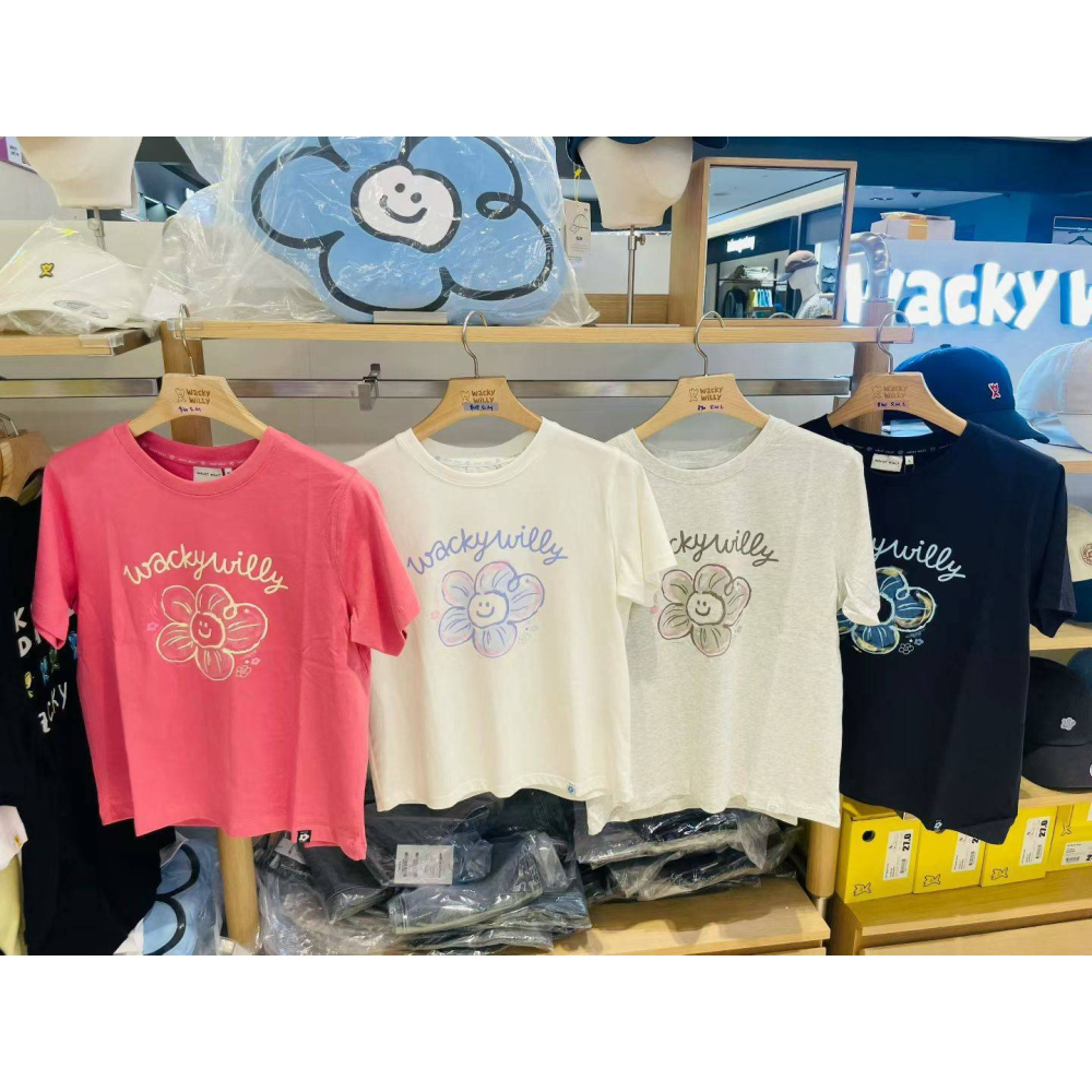 [限時打折ing][預購 2026.08.08 中午 12:00收單] 2026 WACKY WIILY 花朵LOGO上-細節圖4