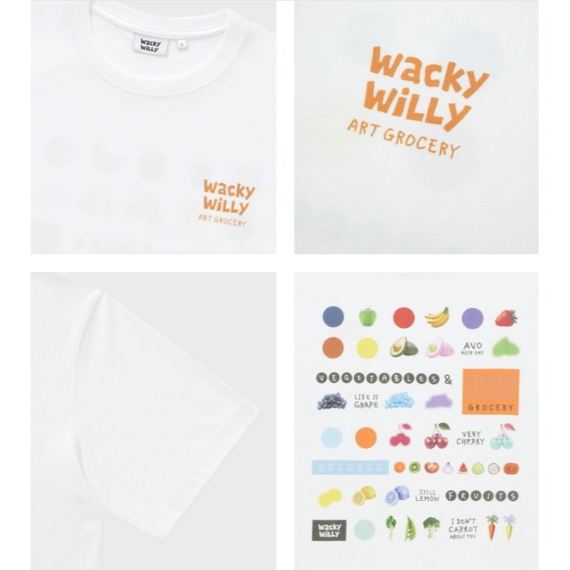 [限時打折ing][預購 2026.08.08 中午 12:00收單] 2026 WACKY WIILY 水果上衣-細節圖6