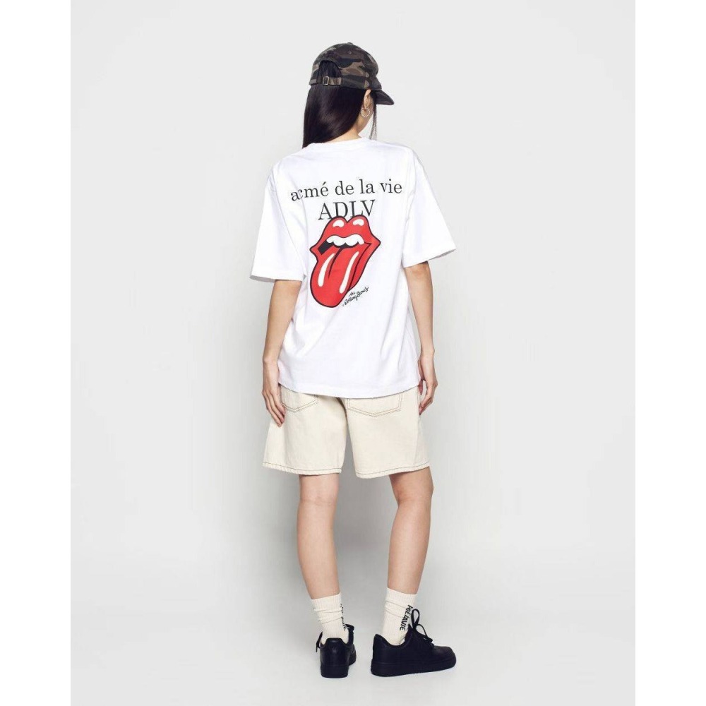 [預購 每周日中午 12:00收單] 2026 韓國 ADLV X ROLLING STONE 滾石聯名系列  吐舌上衣-細節圖7
