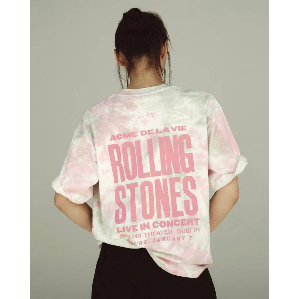 [預購 每周日中午 12:00收單] 2026 韓國 ADLV X ROLLING STONE 滾石聯名系列  吐舌暈染-細節圖2