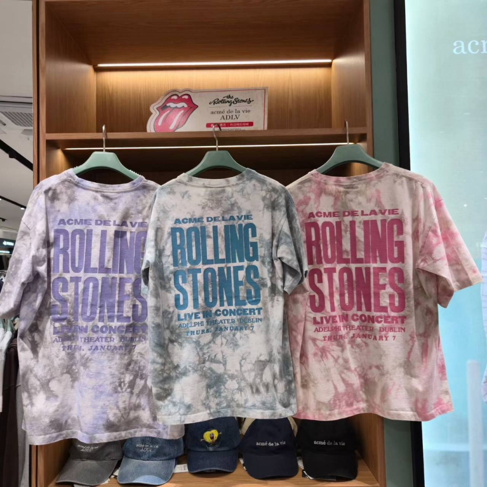 [預購 每周日中午 12:00收單] 2026 韓國 ADLV X ROLLING STONE 滾石聯名系列  吐舌暈染-細節圖8