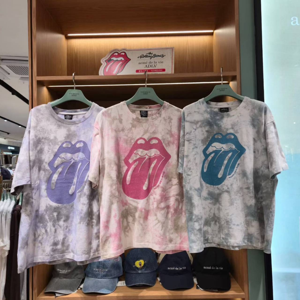 [預購 每周日中午 12:00收單] 2026 韓國 ADLV X ROLLING STONE 滾石聯名系列  吐舌暈染-細節圖9