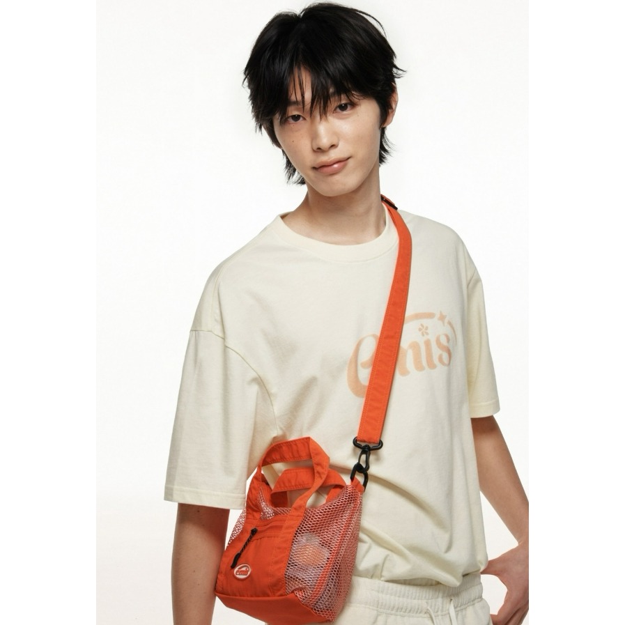 [韓國打折ing][預購每周日中午 12:00收單] 2026EMIS Mesh Crossbody Bag 網眼斜背包-細節圖2