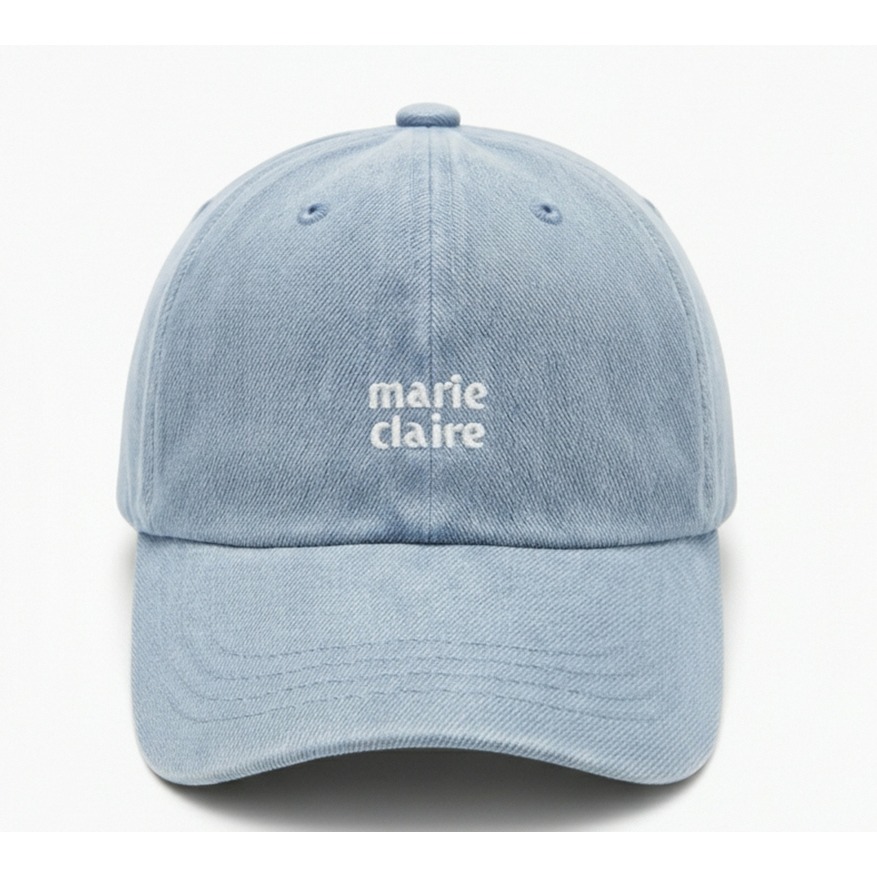 [韓國打折ing][預購 每周日中午 12:00收單] 2026 韓國 MARIE CLAIRE LOGO刺繡棒球帽-細節圖8