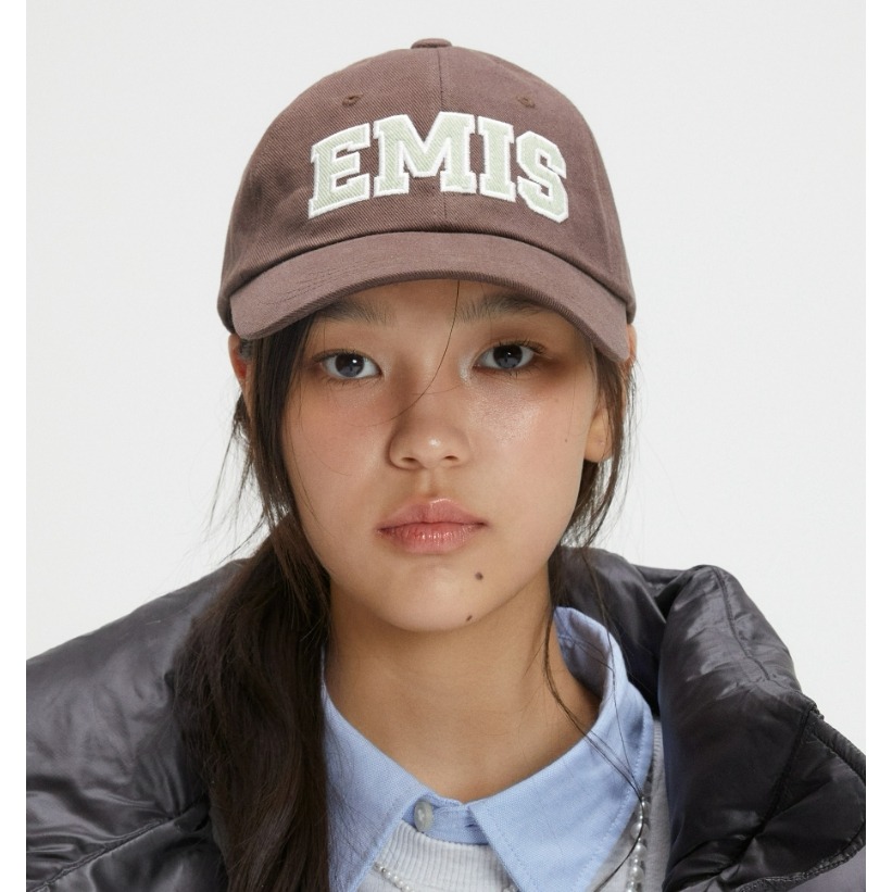 [韓國打折ing][閃購 2026.08.30 中午12:00收單] 2026 韓國 EMIS 大標LOGO棒球帽-細節圖4