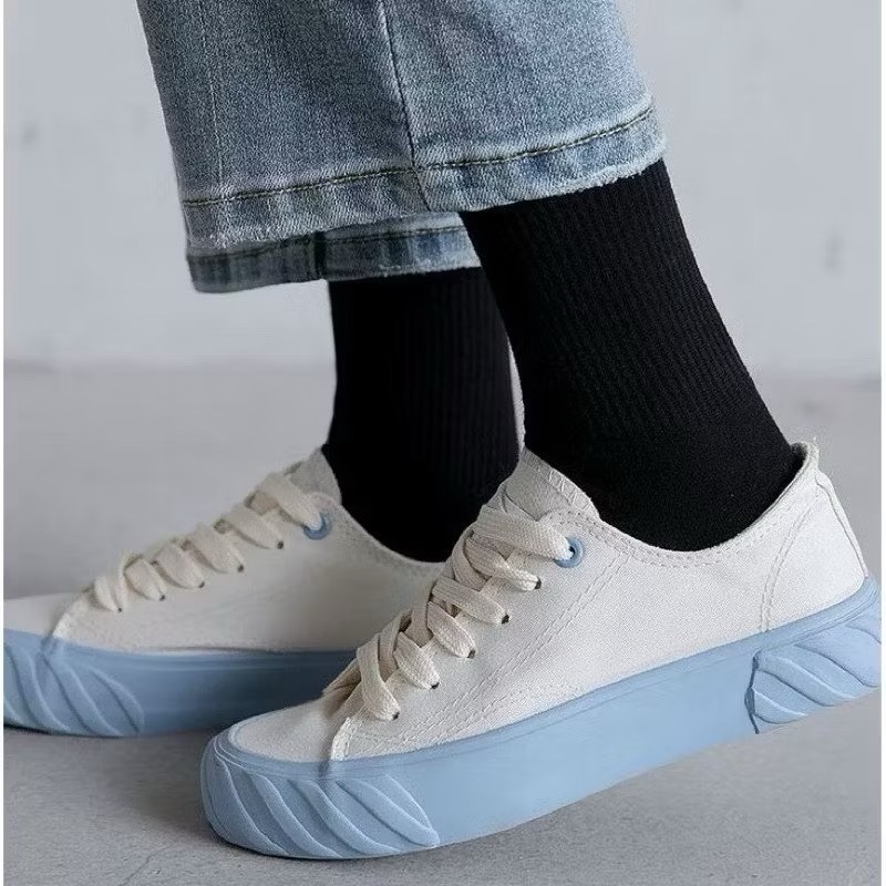 【點點生活】素色中筒襪 女生襪子 學生襪 中筒襪 女襪 襪子男 素色學生襪 白襪 棉襪 襪子 素色襪子-細節圖7