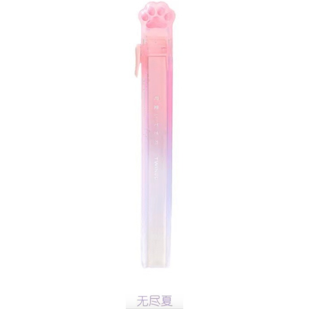 【隔日到貨】全新可愛元氣喵喵推拉橡皮擦漸變色貓爪橡皮學生用少屑乾凈不留痕【禹禹購物】-規格圖4