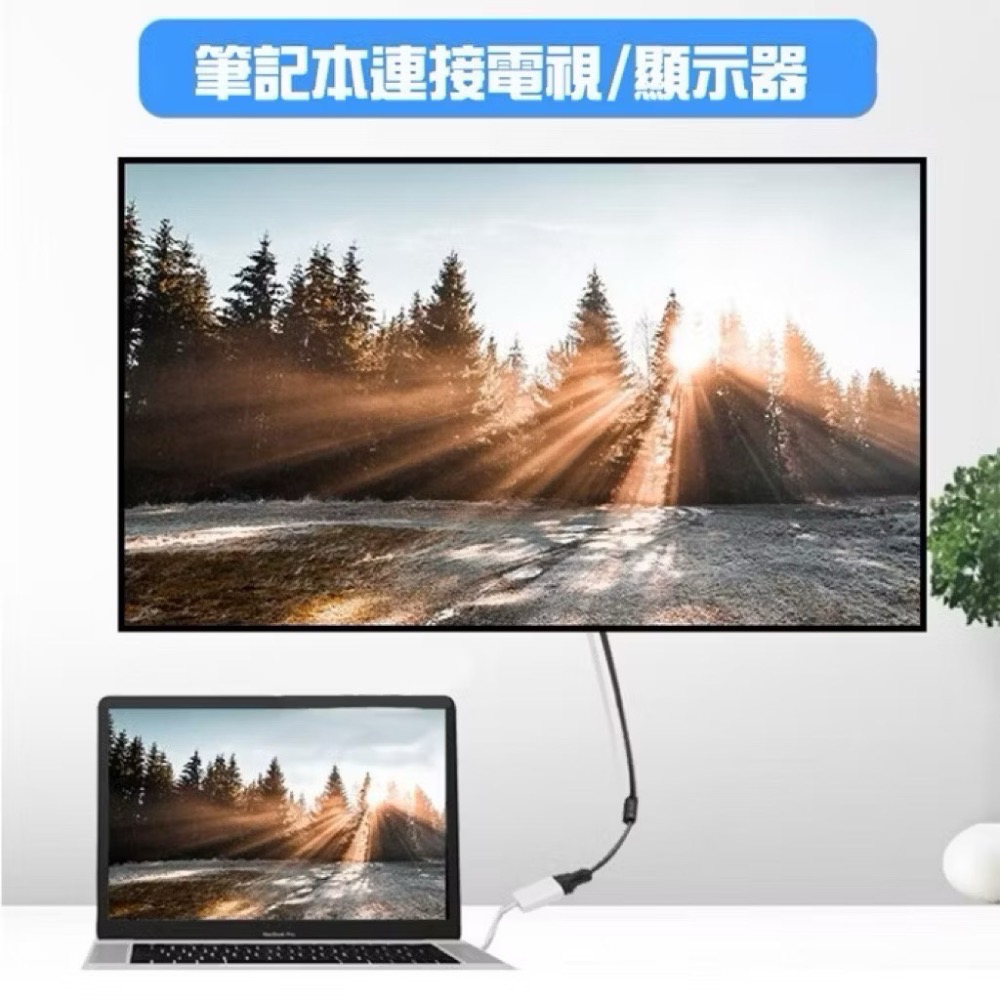 【現貨在台】多功能 TypeC HDMI轉接線 支援Netflix HDMI轉接器 蘋果【禹禹購物】-細節圖6