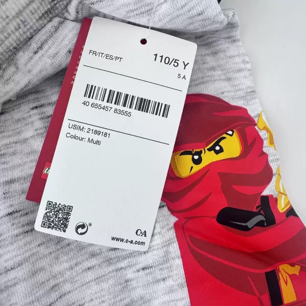 忍者 樂高 短褲 男童❤️CATCHUBBY❤️-細節圖2