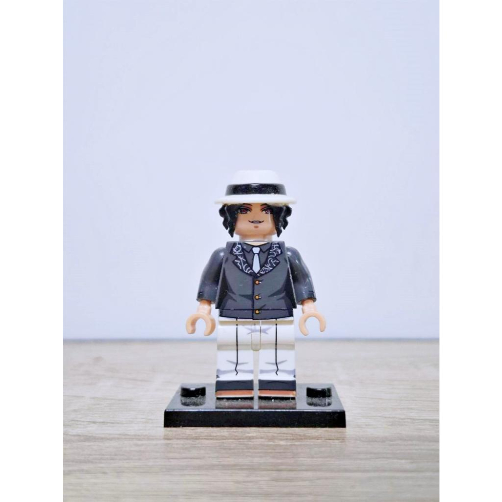 【出清已組積木】 第三方 人偶 鬼滅之刃 鬼 無慘 鬼王 周邊 非 樂高 積木 殺肉 零件 二手 鬼舞辻無慘-細節圖2