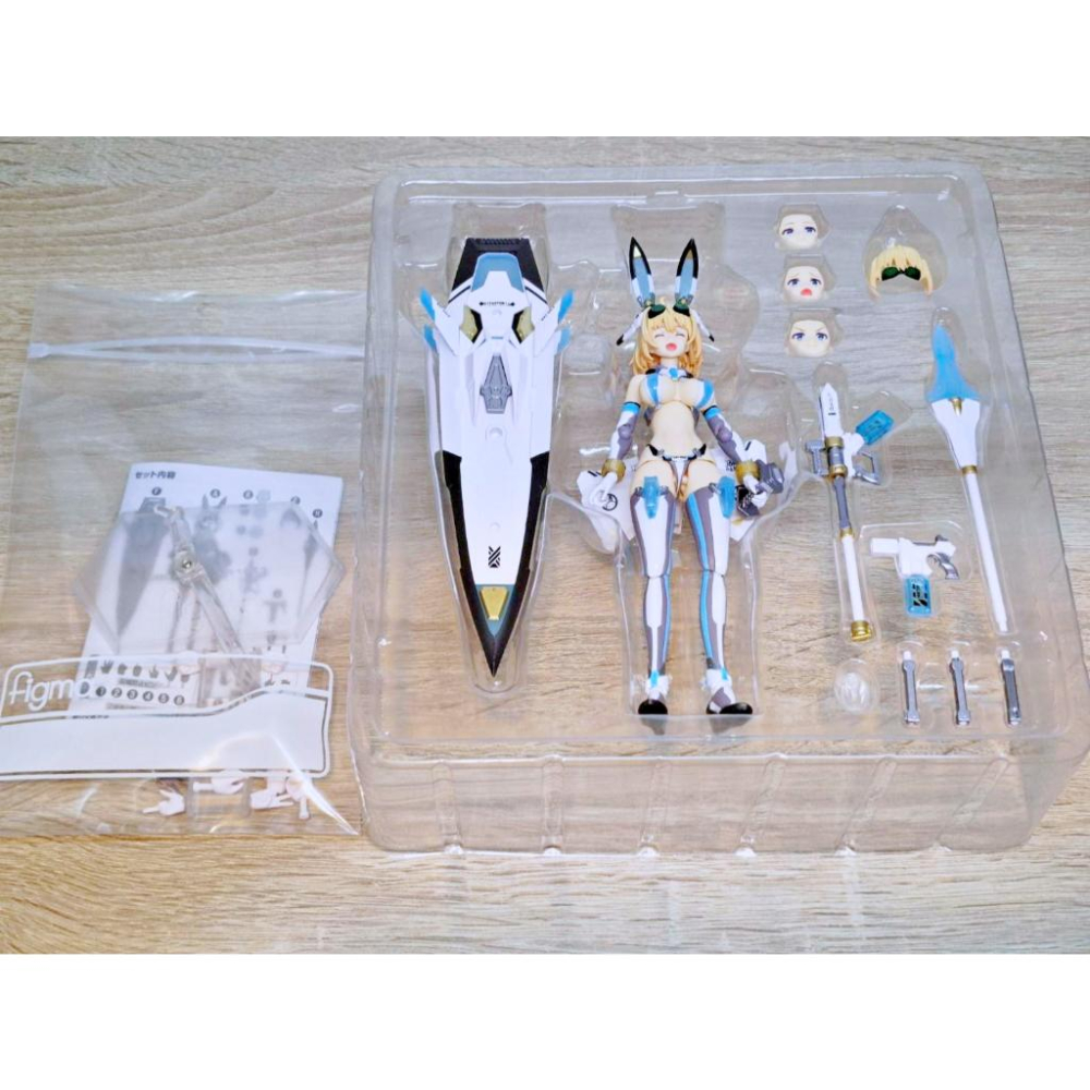 【出清二手公仔】FIGMA 530 Sophia F. Shirring 原創兔女郎 泳裝 1/12 可動 完成品-細節圖8