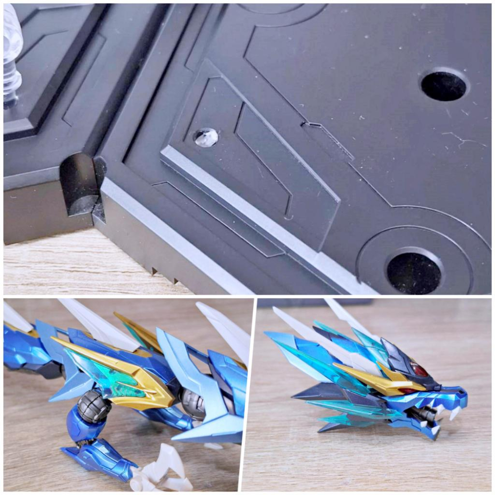 【出清已組模型】摩動核 敖丙 精緻版 地會星 寒龍子 星甲魂將傳 合金骨架 1/100 組裝 模型 素組 完成品 殺肉-細節圖9