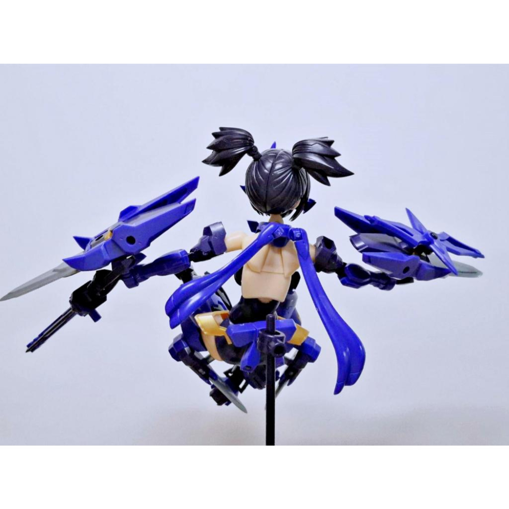 【出清已組模型】 壽屋 女神裝置 朱羅 忍者 影衣 機娘 組裝 模型 素組 完成品 1/12 殺肉-細節圖4