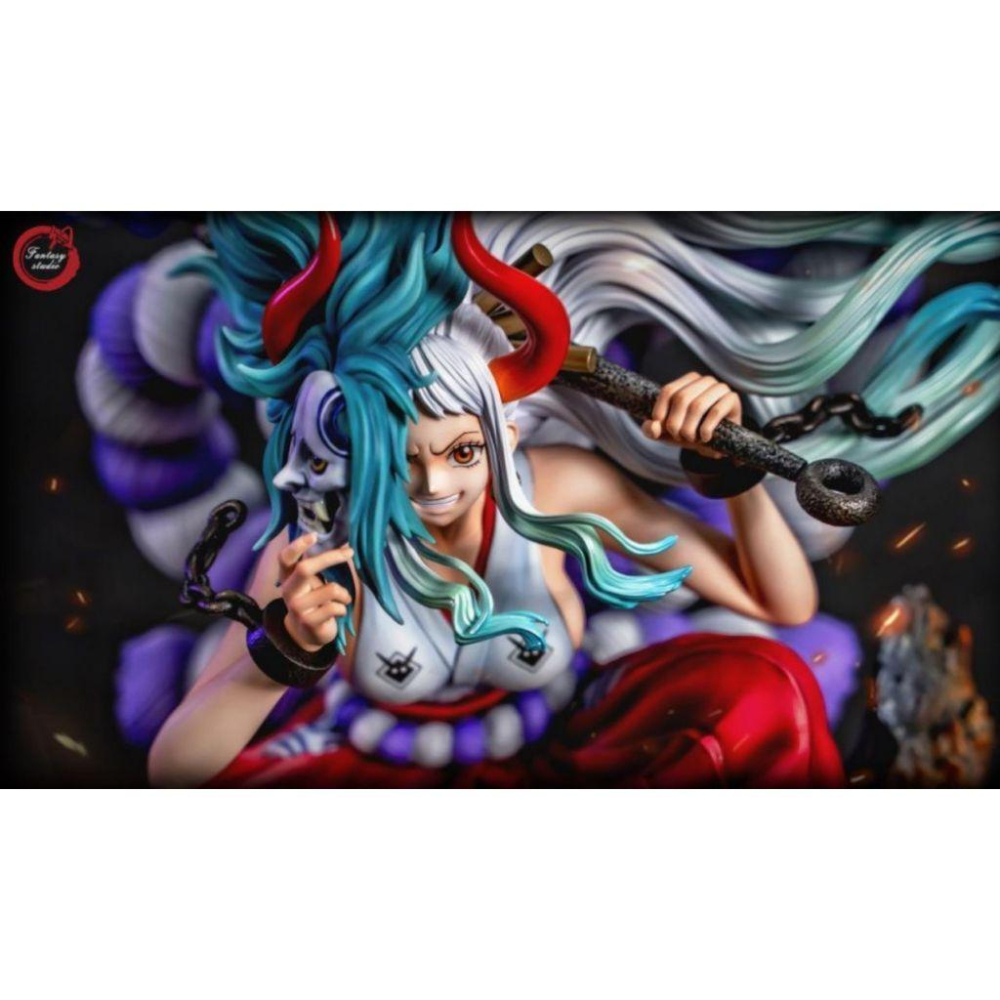 【出清GK雕像】GK 海賊王 Fantasy 幻想屋 工作室 大和 公仔 雕像 POPMAX 比例-細節圖2