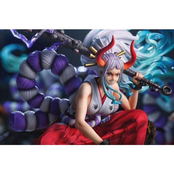 【出清GK雕像】GK 海賊王 Fantasy 幻想屋 工作室 大和 公仔 雕像 POPMAX 比例-細節圖3