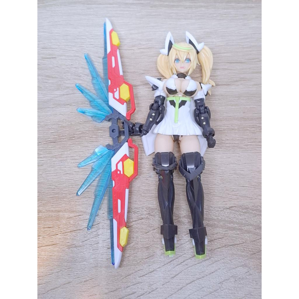 【出清已組模型】 壽屋 夢幻之星 潔涅 純白星Ver. 後期 兔女郎 機娘 組裝 模型 素組 1/12 素體 殺肉 兔子-細節圖2