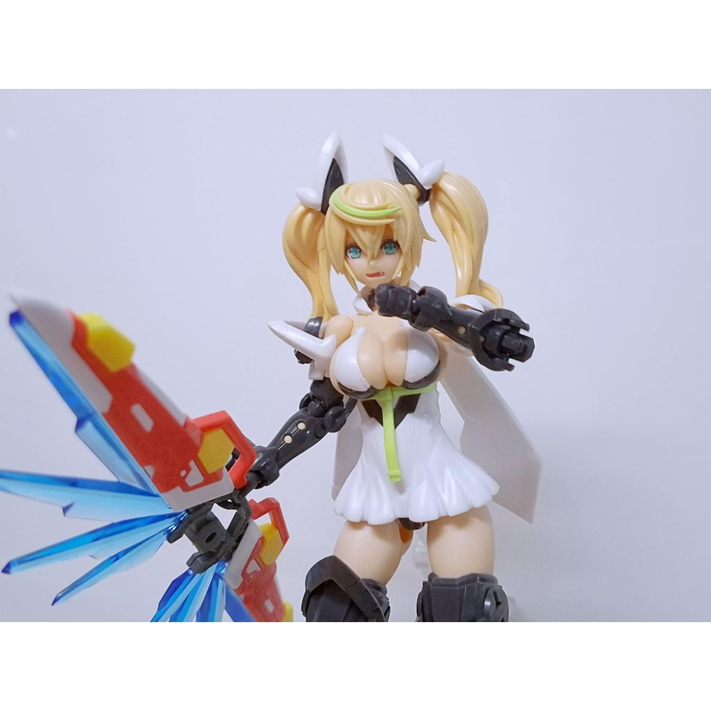 【出清已組模型】 壽屋 夢幻之星 潔涅 純白星Ver. 後期 兔女郎 機娘 組裝 模型 素組 1/12 素體 殺肉 兔子-細節圖3