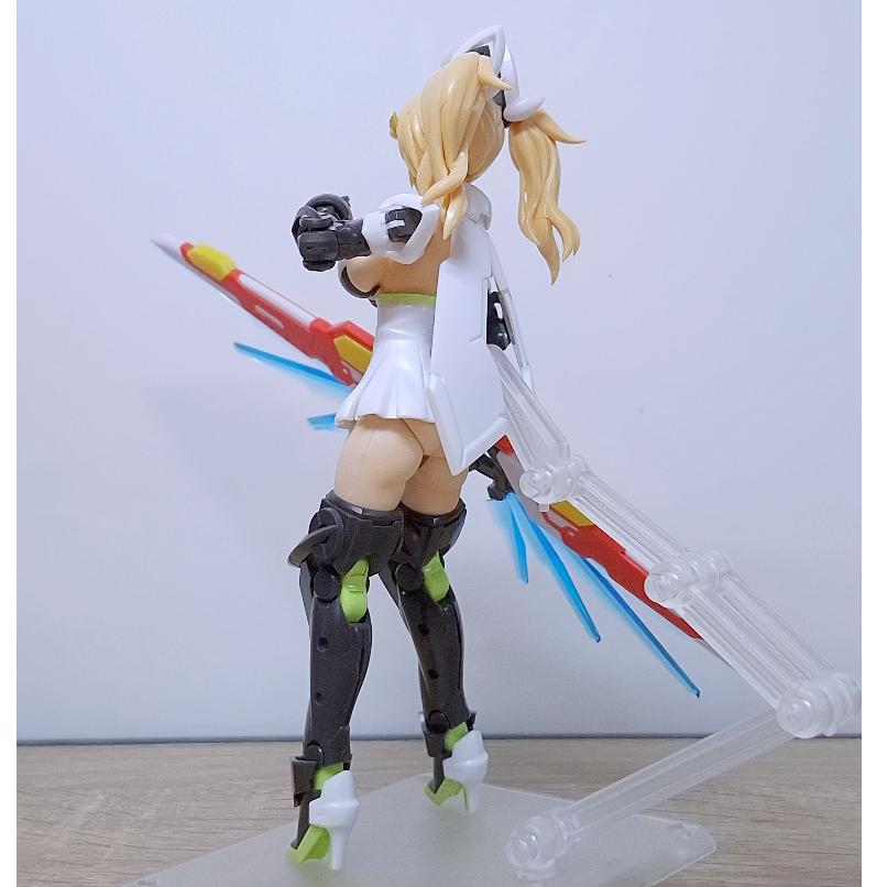 【出清已組模型】 壽屋 夢幻之星 潔涅 純白星Ver. 後期 兔女郎 機娘 組裝 模型 素組 1/12 素體 殺肉 兔子-細節圖6