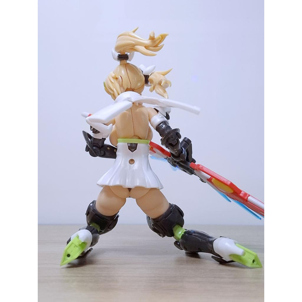 【出清已組模型】 壽屋 夢幻之星 潔涅 純白星Ver. 後期 兔女郎 機娘 組裝 模型 素組 1/12 素體 殺肉 兔子-細節圖7